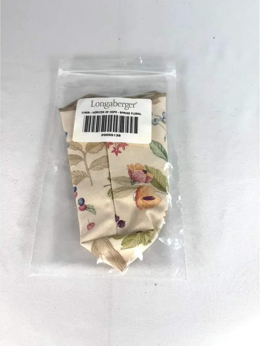 Longaberger Horizon of Hope Spring Floral Liner #20055138